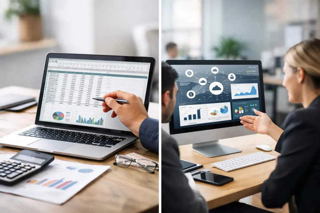 Spreadsheets vs Business Systems